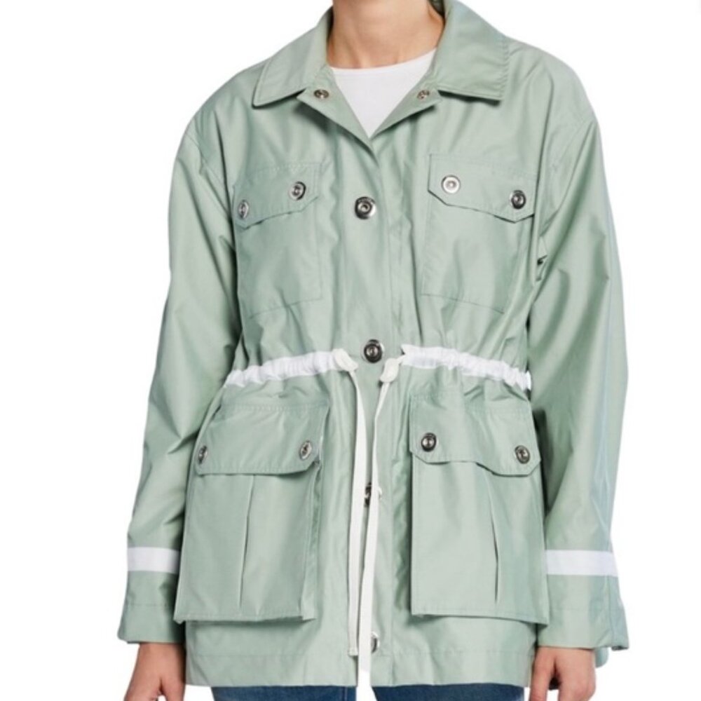 HUNTER Waterproof Refined Garden Rain Jacket Mint
